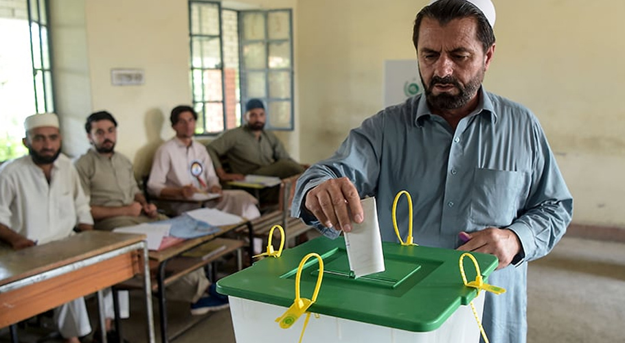 قومی اسمبلی کا حلقہ این اے 33، ہنگو میں ضمنی انتخاب کیلئے پولنگ جاری