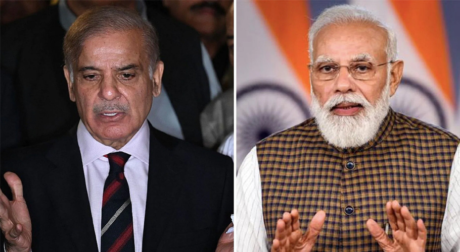 شہباز شریف مبارکباد کے پیغام پر بھارتی وزیر اعظم کے شکرگزار