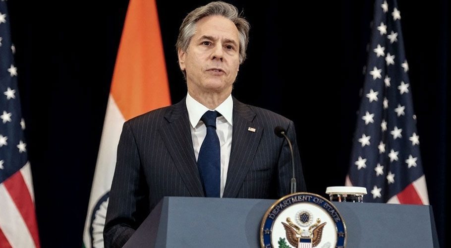 امریکی وزیر خارجہ انتونی بلنکن کی بھارت پر تنقید