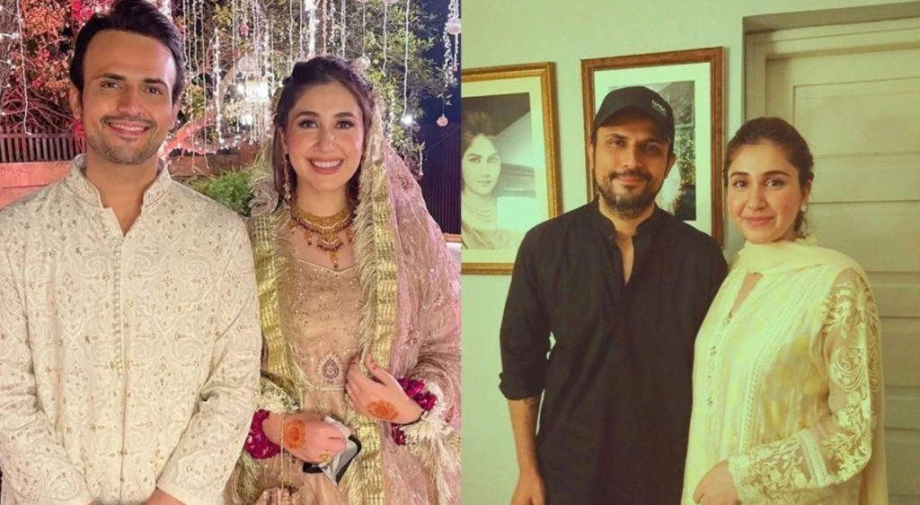 عثمان مختار اور اہلیہ زنیرہ انعام خان کی شادی کی پہلی سالگرہ