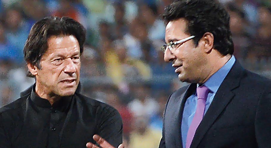عمران خان قیادت کر نے، لڑنے اور جیتنے کیلئے پیدا ہوا ہے، وسیم اکرم