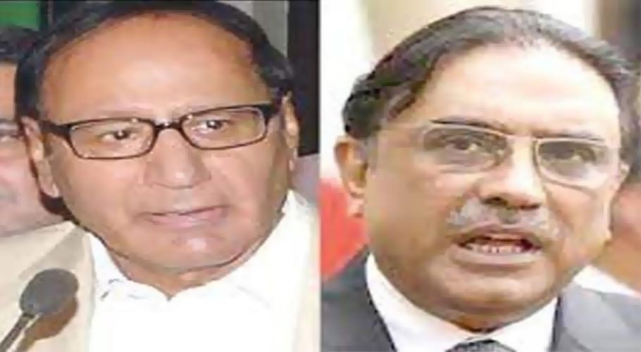 آصف زرداری کی چوہدری شجاعت سے ملاقات، سیاسی امور پر تبادلہ خیال