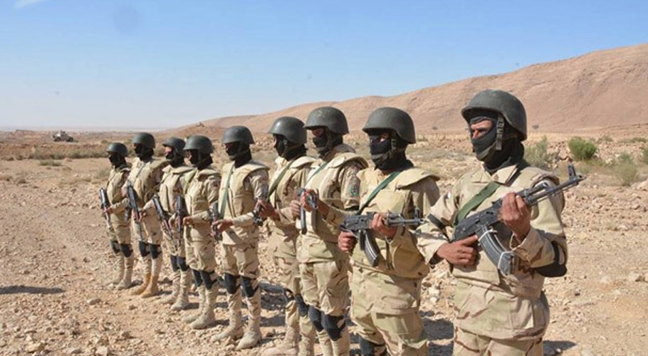 مصر، سینا میں شدت پسندوں کے حملے میں 11 فوجی جاں بحق