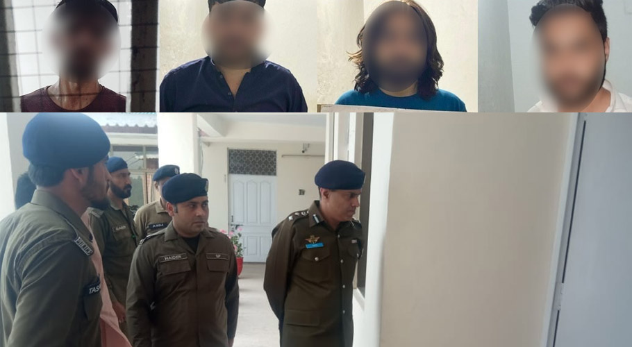 راولپنڈی پولیس کا منشیات فروشوں کیخلاف کریک ڈاؤن، 5ملزمان گرفتار