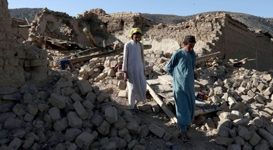 افغانستان، زلزلے سے بچ جانے افراد آفٹر شاکس کے باعث غیر محفوظ ہیں، طالبان رہنماء