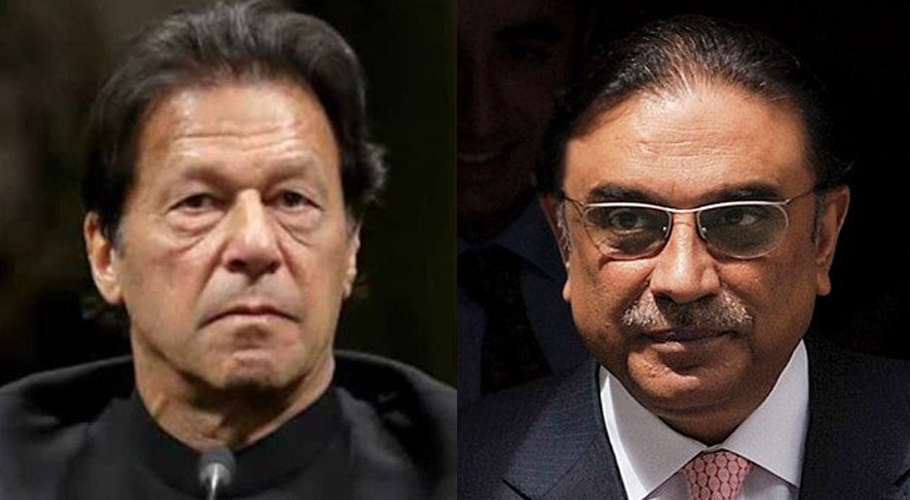 آصف زرداری کو پیسے کی بیماری ہے، پیسہ دیکھ کر اُن کی کانپیں ٹانگ جاتی ہیں، عمران خان