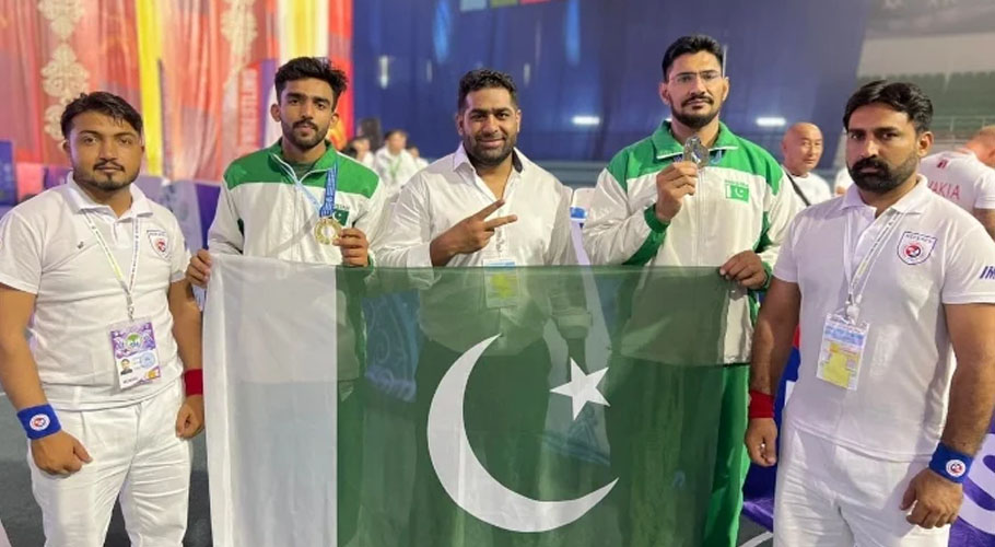 ماس ریسلنگ کی ورلڈ چیمپئن شپ میں پاکستان نے دو سلور میڈلزجیت لئے