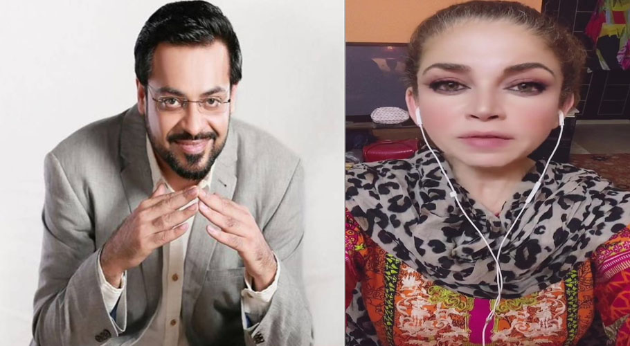 مشی خان بھی تنقید پر شرمندہ، عامر لیاقت سے معافی مانگ لی