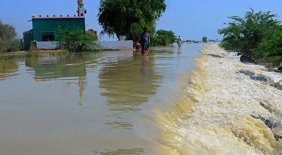چمن، سیلابی ریلے سے کیچ کور ندی کا حفاظتی بند ٹوٹ گیا