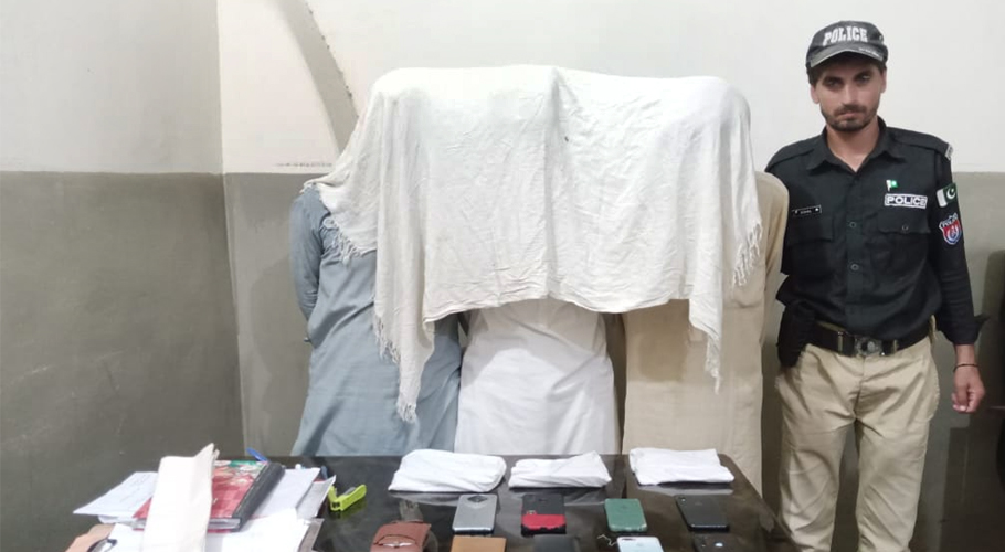 بوٹ بیسن پولیس کی خفیہ اطلاع پر کارروائی، 3ملزمان گرفتار