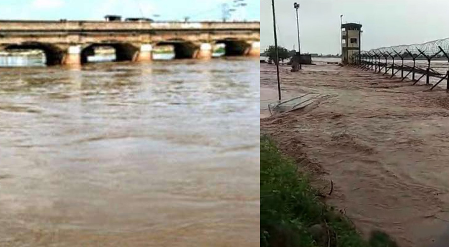 بھارت نے سیلابی ریلا چھوڑ دیا، دریائے راوی میں اونچے درجے کے سیلاب کا خدشہ