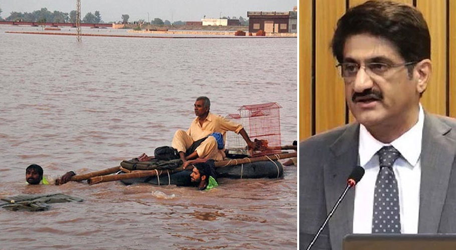 کشمور سے سیہون تک تمام اضلاع دریا کا منظر پیش کر رہے ہیں،مراد علی شاہ