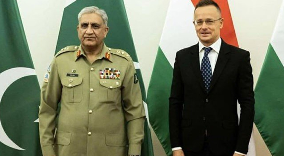 آرمی چیف کی ہنگری کے وزیرِ خارجہ سے ملاقات، پاکستانی طلبہ کی اسکالرشپ میں اضافہ