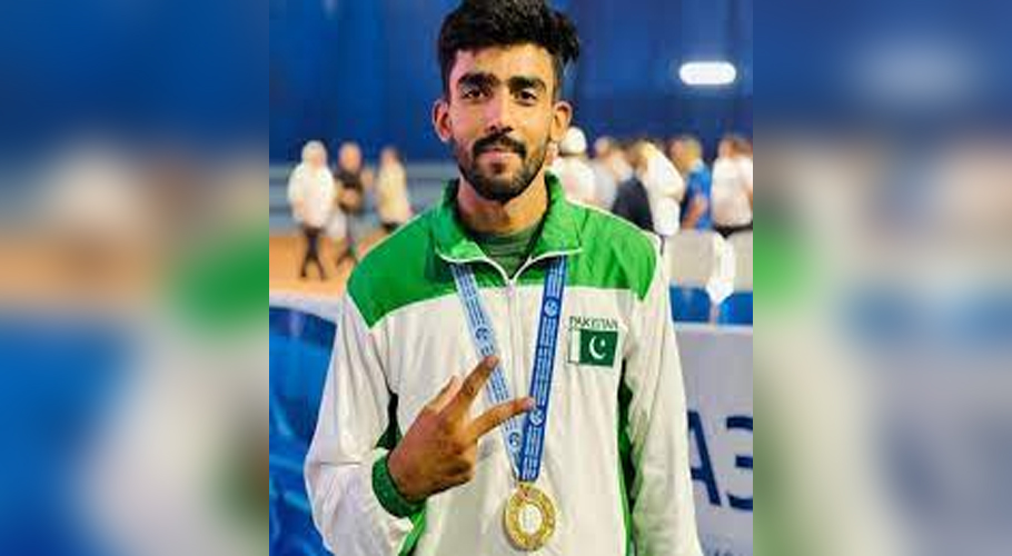 گوجرانوالہ سے تعلق رکھنے والے سعد راجپوت نے پاکستان کے لیے گولڈ میڈل جیت لیا