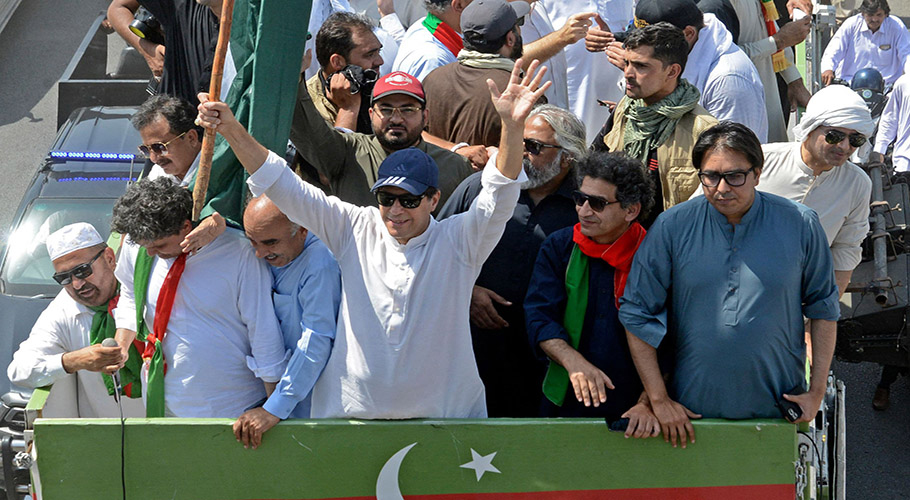 پی ٹی آئی کا لانگ مارچ آج بعد نماز جمعہ لاہور سے شروع ہوگا