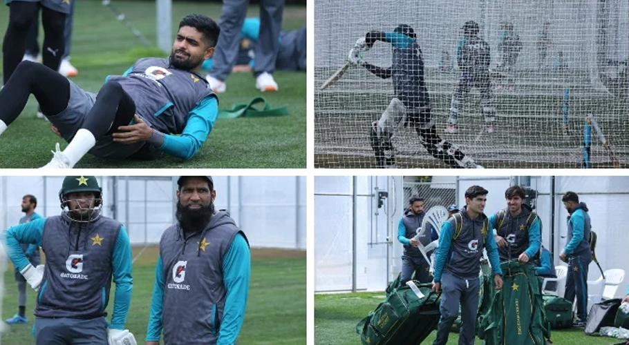 نیوزی لینڈ، سہ ملکی سیریز کے پہلے میچ سے قبل قومی کرکٹ ٹیم کی بھرپور ٹریننگ