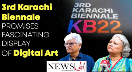 کراچی بینالے: آرٹ اور ٹیکنالوجی کے ملاپ سے تخلیقی صلاحیتیں بیدار کرنے کی بہترین نرسری