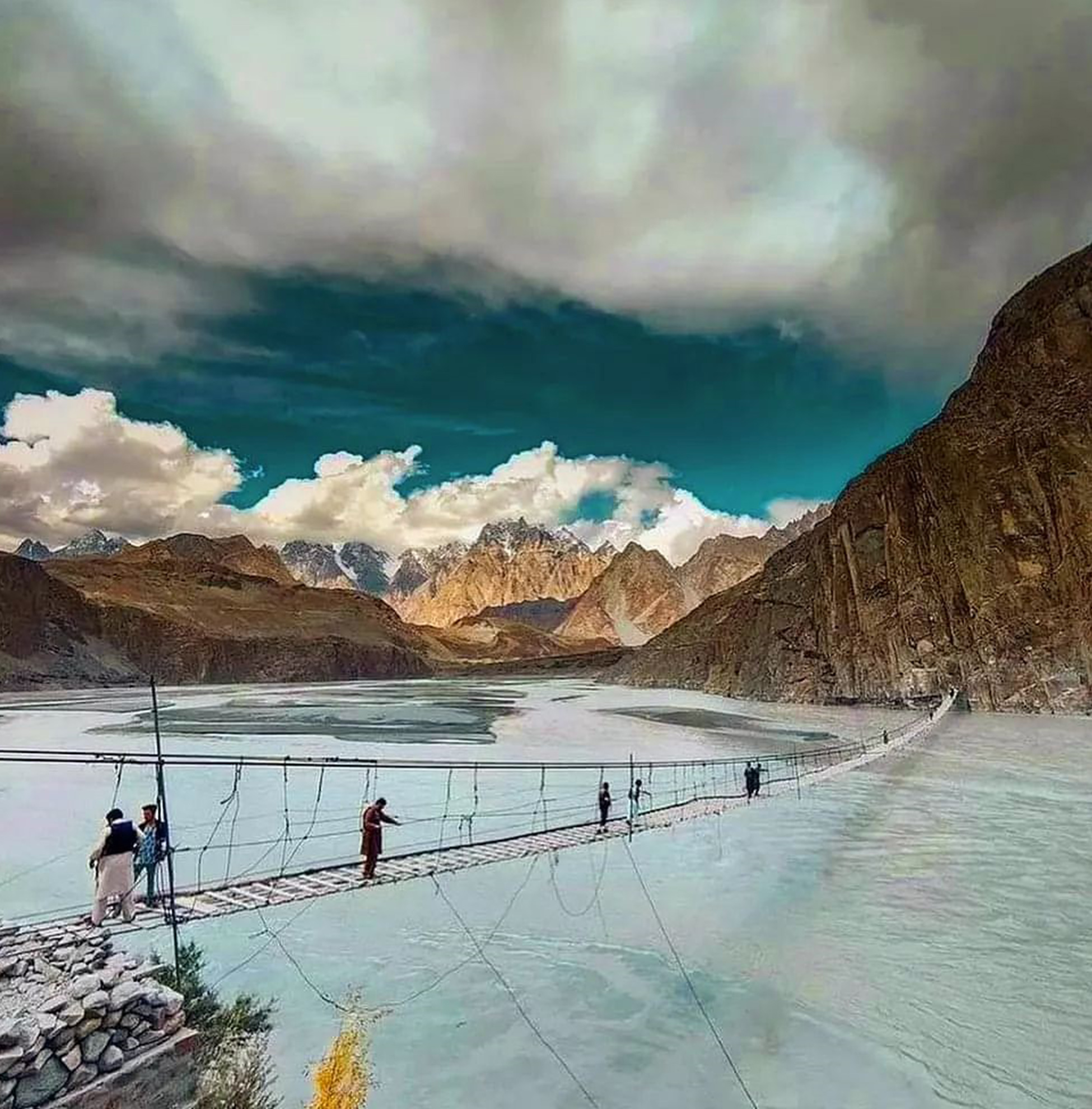 Hussaini Suspension Bridge – Gilgit Baltistan
