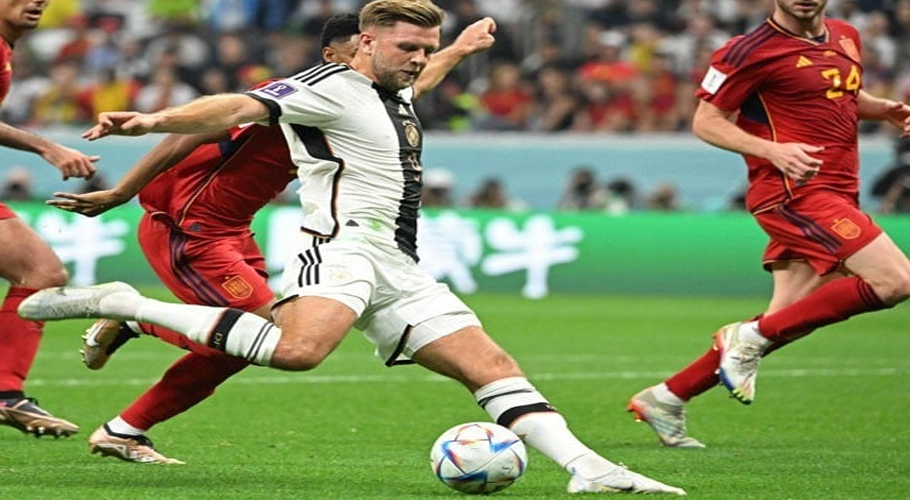 فیفا ورلڈکپ، جرمنی اور اسپین کا میچ دلچسپ مقابلے کے بعد ایک ایک گول سے برابر