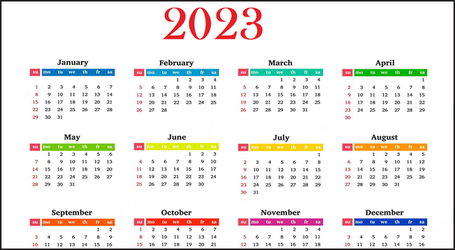 وفاقی حکومت نے 2023 کے لیے عام تعطیلات کا اعلان کر دیا