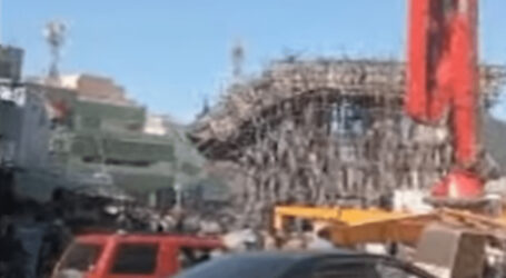 کراچی میں زیر تعمیر پل کی شیٹرنگ گرگئی، متعدد مزدور زخمی