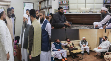 تحریک منہاج القرآن کے وفد کا جامعہ بنوریہ کا دورہ