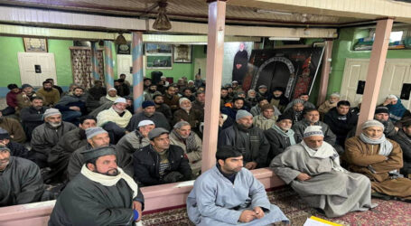 سری نگر میں علامہ سید فضل اللہ موسوی صفوی کی برسی کی تقریبات شروع