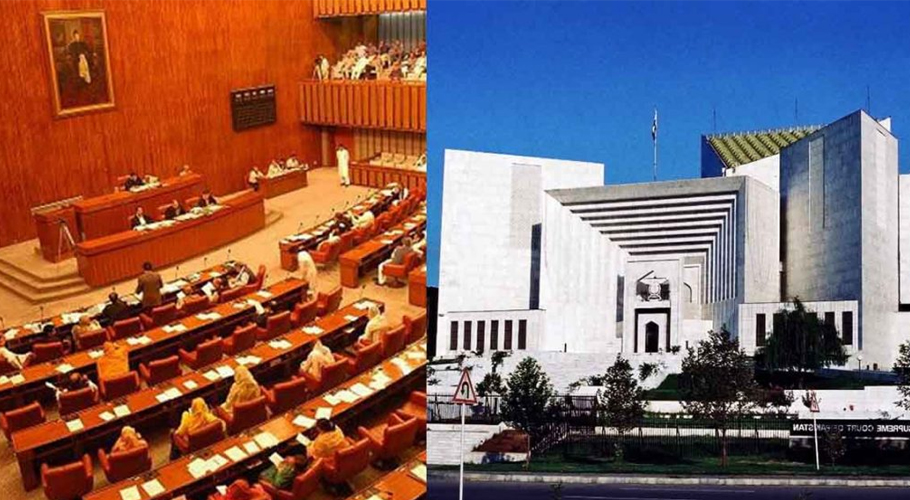 حکومت کا سپریم کورٹ بل کی پارلیمانی کارروائی کا ریکارڈ نہ دینے کا فیصلہ