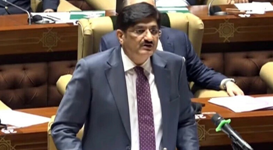 وزیراعلیٰ سندھ صوبائی اسمبلی کا بجٹ برائے 24-2023 پیش کر رہے ہیں