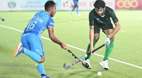جونیئر ایشیا کپ ہاکی کے فائنل میں بھارت نے پاکستان کو شکست دیدی