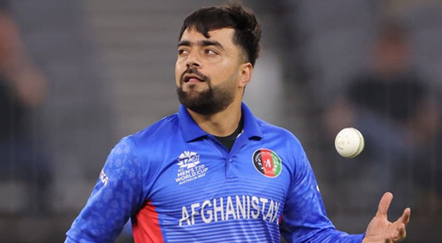 راشد خان کمر کی تکلیف کا شکار، ون ڈے میچز سے باہر ہوگئے