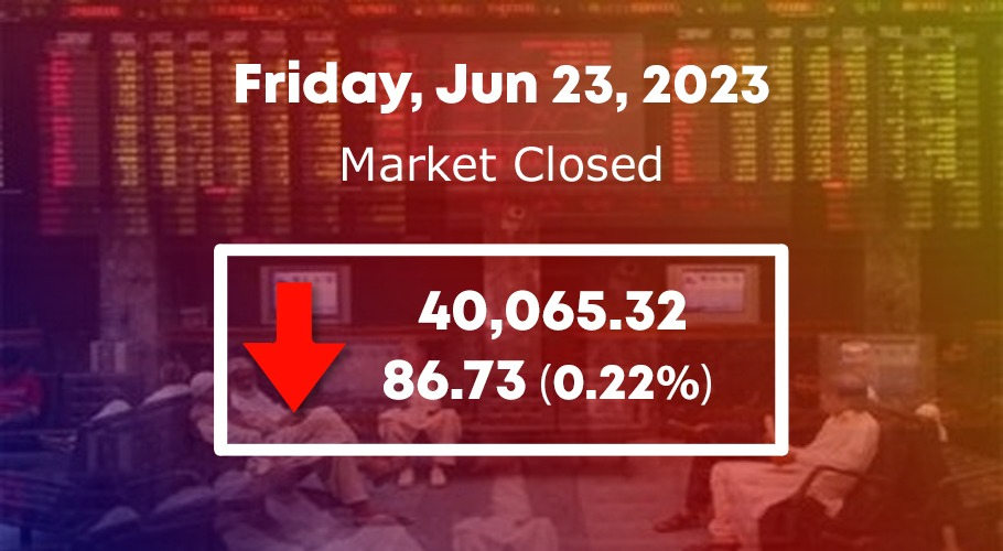 اسٹاک مارکیٹ میں 86.73 پوائنٹس کی مندی
