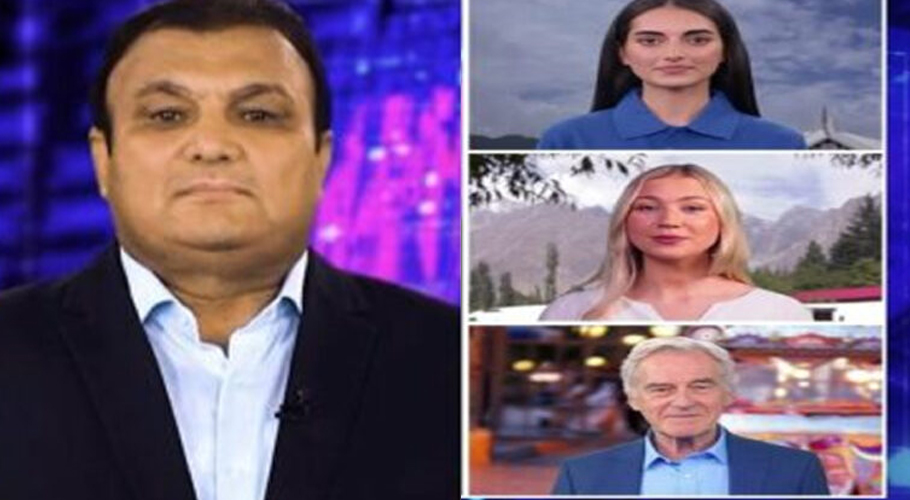 پاکستان نے دنیا کے پہلے اے آئی ٹی وی ٹاک شو کا آغاز کر دیا