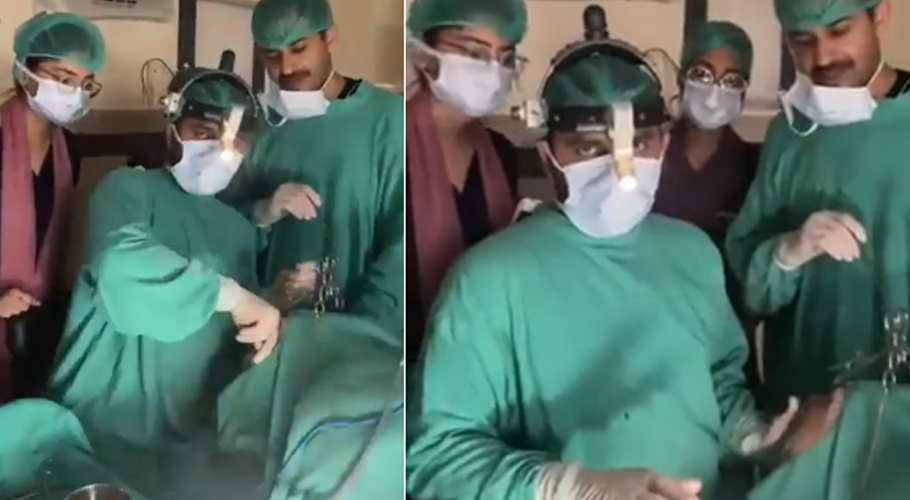 سروسز ہسپتال لاہور میں دوران سرجری جنریٹر کا ایندھن ختم، ویڈیو وائرل