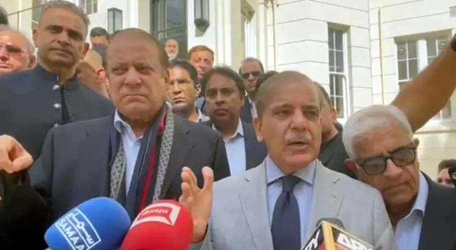 نواز شریف اکتوبر میں پاکستان واپس آئیں گے، شہباز شریف کا اعلان