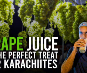 کراچی، عائشہ منزل پر دستیاب مزیدار انگور کا شربت
