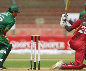 اوور 40 گلوبل کرکٹ کپ، پاکستان نے ویسٹ انڈیز کو 6 وکٹوں سے ہرادیا