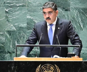 کشمیر پاکستان اوربھارت کے درمیان امن کی کنجی ہے، نگران وزیراعظم