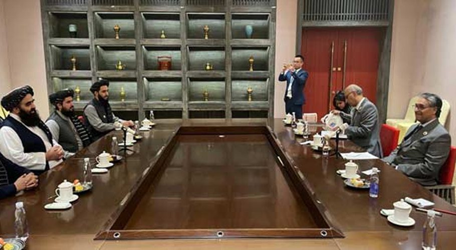 نگران وزیر خارجہ سے افغان ہم منصب کی ملاقات، درپیش چیلنجز پر بات چیت
