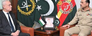 عالمی برادری فلسطین پر طاقت کے استعمال کو روکے، آرمی چیف