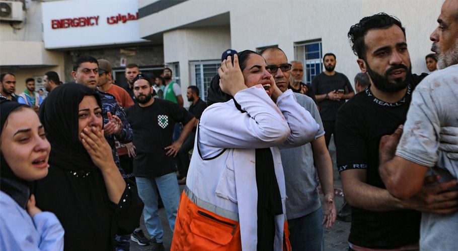 غزہ پر اسرائیلی بربریت جاری، شہداء کی تعداد 7 ہزار سے متجاوز