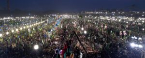 ن لیگ کا مینار پاکستان پر جلسہ، نواز شریف جلسہ گاہ پہنچ گئے