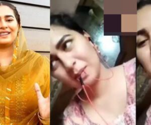 قابل اعتراض ویڈیو لیک ہونے کے بعد علیزے سحر نے شادی کرلی