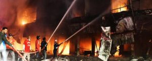عائشہ منزل شاپنگ مال آتشزدگی