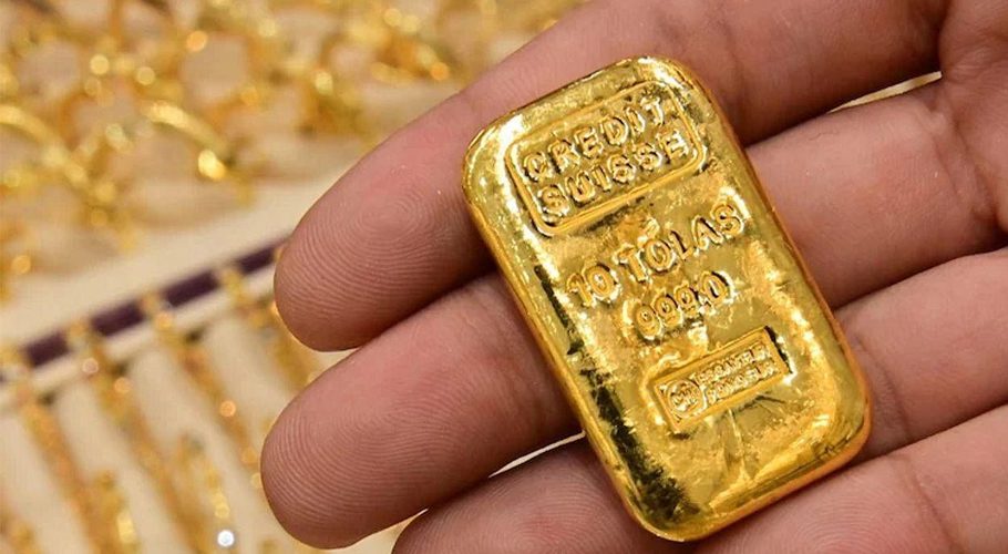 ملک میں فی تولہ سونے کی قیمت میں کمی