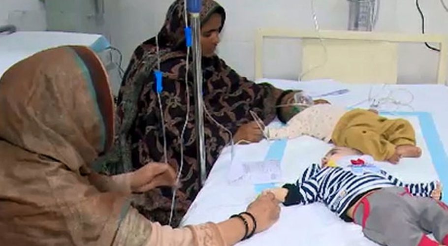 پنجاب میں نمونیہ سے 24 گھنٹے کے دوران 18 بچے دم توڑ گئے