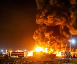 ایران کی مرکزی گیس پائپ لائن میں 2 دھماکے، آگ بھڑک اُٹھی