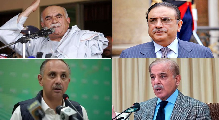 Zardari, Shehbaz, Umar Ayub and Achakzai submitted nomination papers