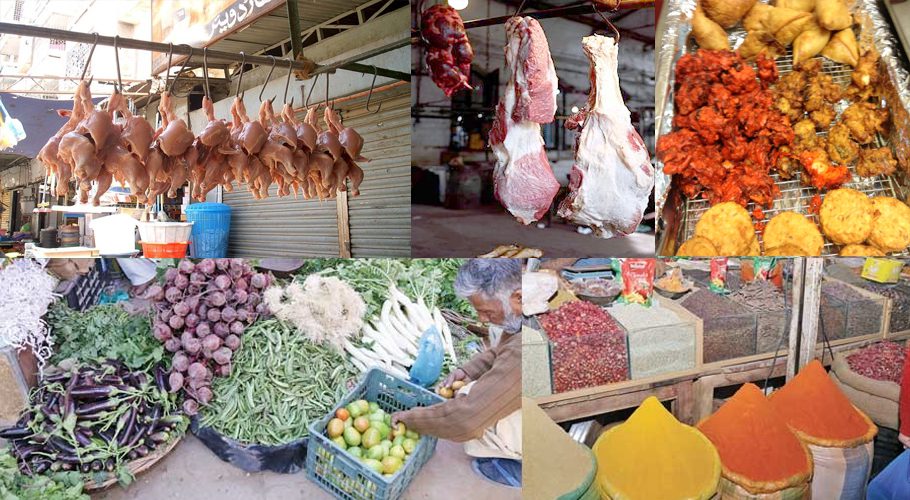 Prices of food items down in Karachi