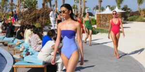Saudi Arabia stages first swimwear fashion show